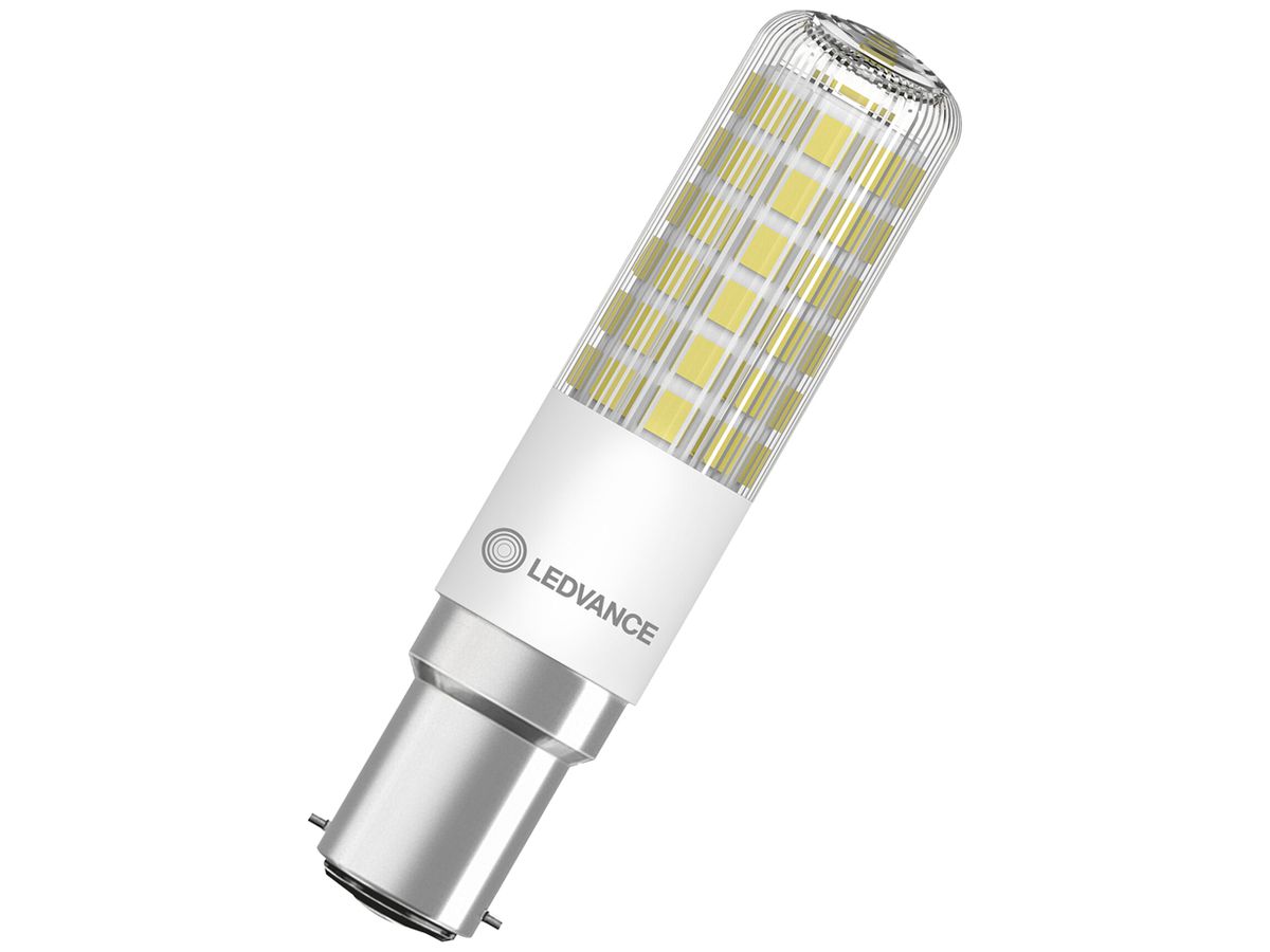 LED-Lampe LEDVANCE SPECIAL B15d 6.5W 806lm 2700K Ø18×80mm klar