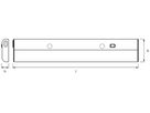 LED-Lichtleiste Ledvance LINEAR LED FLAT ECO 840, 230V 6W 4000K