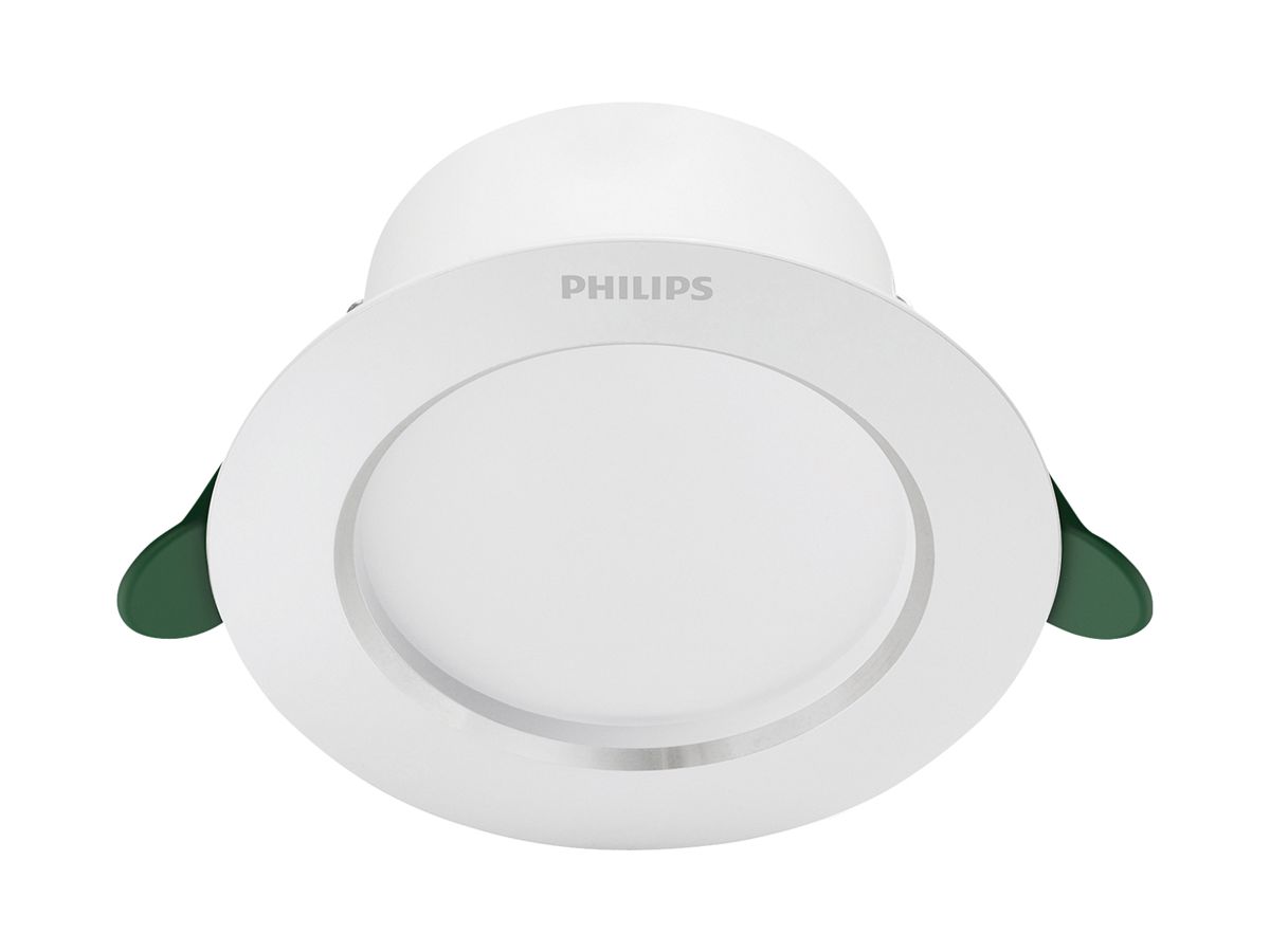 LED-Downlight Philips DIAMOND 2W 360lm 4000K 110° Ø95mm weiss