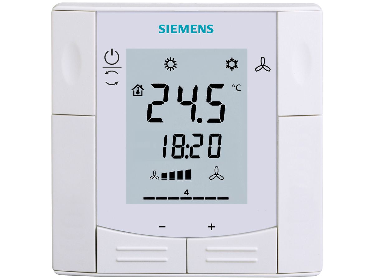 UP-Raumthermostat Siemens RDF600KN KNX 230VAC, weiss