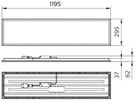 LED-Panelleuchte Philips RC132V OC 28.5W 3600lm 4000K 0.3×1.2m weiss