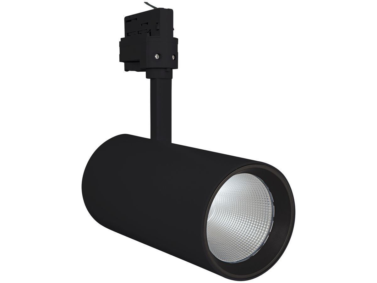 LED-Schienenstrahler LDV TRACK SPOT D95, 55W 4000K 24° 90RA UGR<16 schwarz