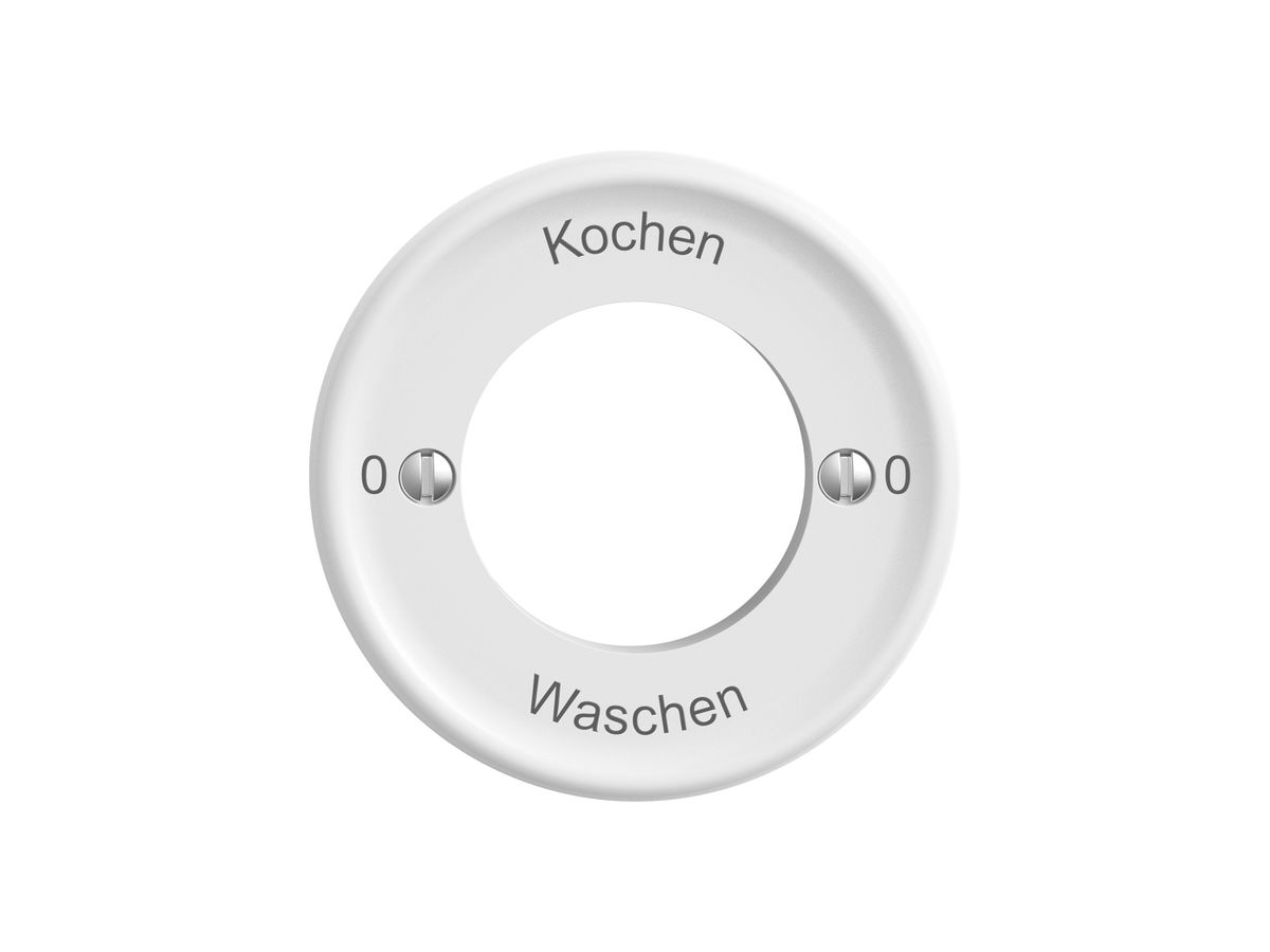 Montageset STANDARDdue SNAPFIX® f.Drehsch.m.Schloss 0-Kochen-0-Waschen ws