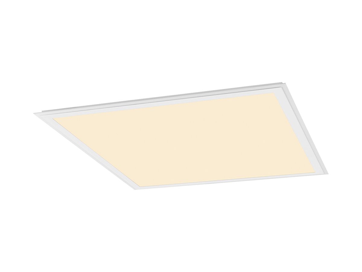 LED-Panelleuchte SLV PANEL 625 34W 4300lm 830/840 IP40 620×620mm weiss