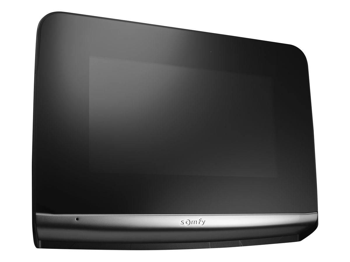 Video-Innenstation Somfy V500 io, mit 7"-Touchscreen, schwarz/anthrazit