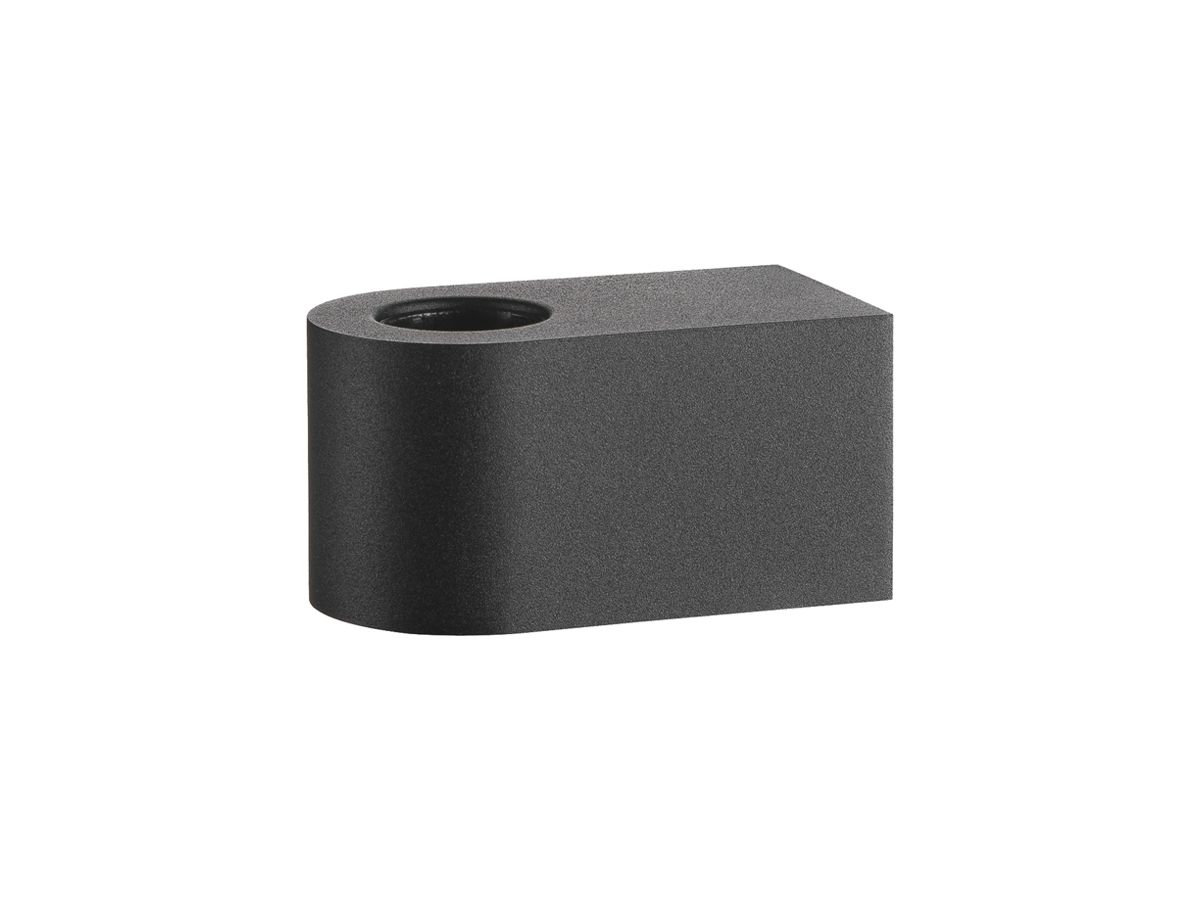 Wandleuchte SLV FITU CUBE E27 20W 125×70×65mm schwarz